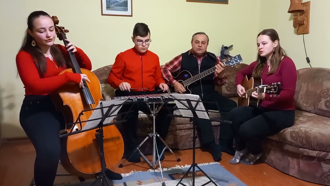 Új esztendő - Kolcsár család
