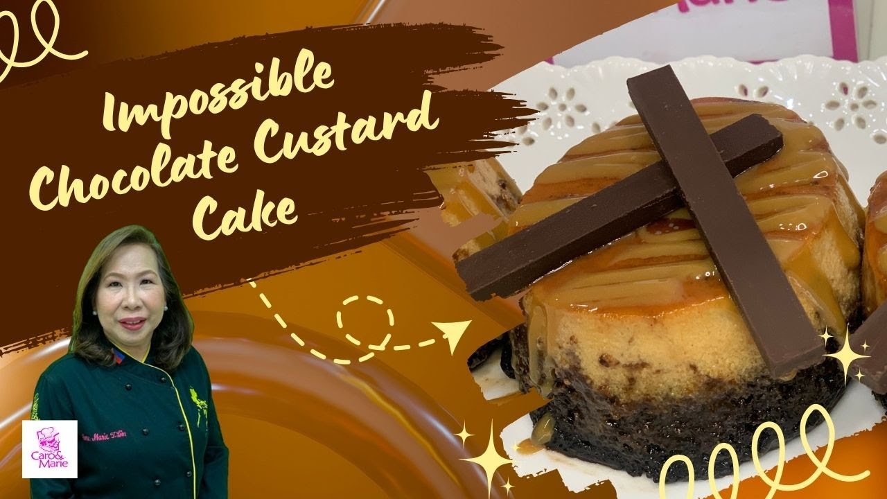 Impossible Chocolate Custard Cake