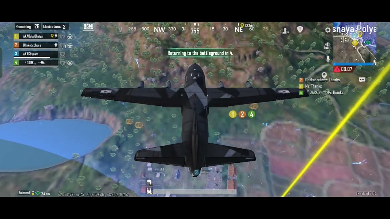 Distracted But Not Defeated 😎 | Last Zone Recall, Revive & Almost Double Chicken | BGMI Payload MVP