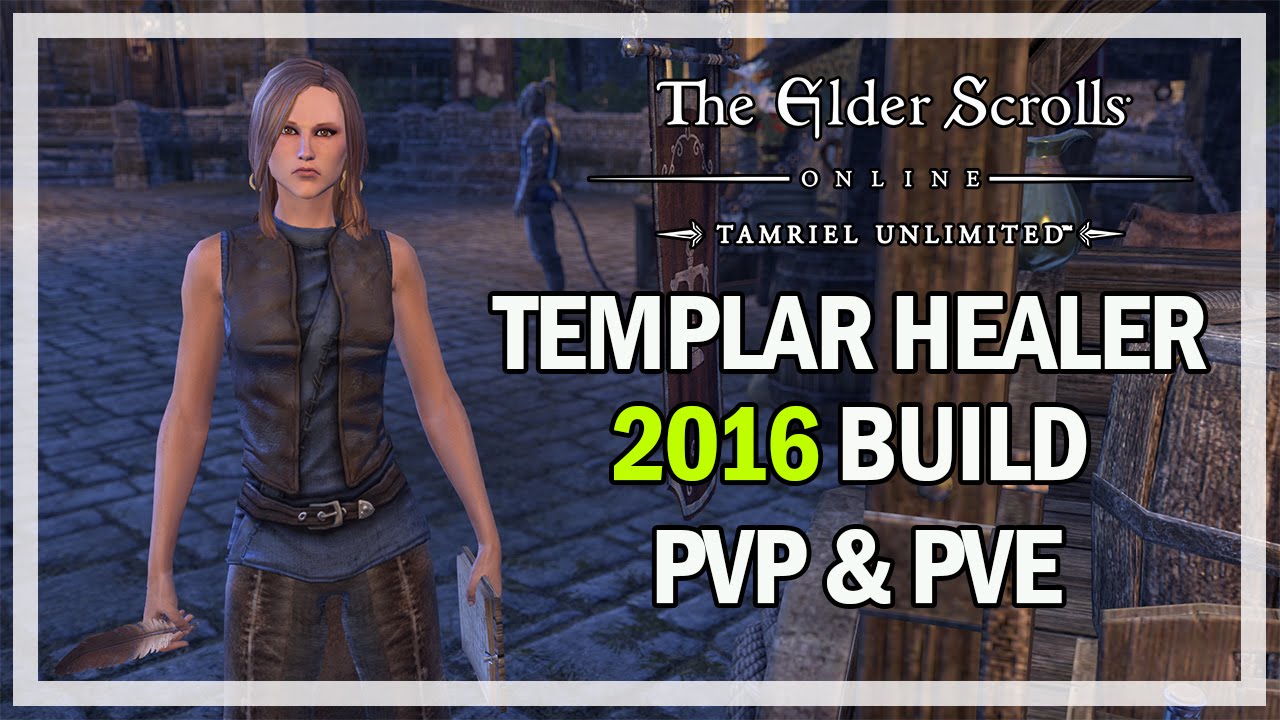 Templar Healer 2016 Build - The Elder Scrolls Online Review Guide (Xbox One PS4 PC)