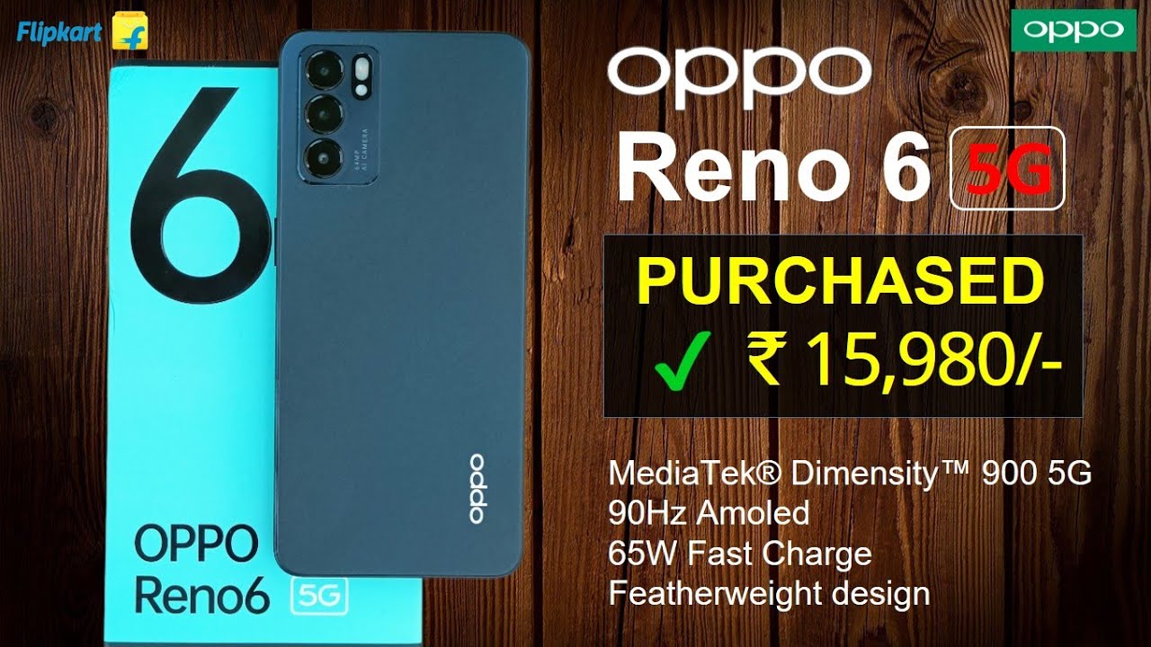 Oppo Reno 6 5G Rs15,980 Only On Flipkart | Best Smartphones Under 20000 | Oneplus Nord 2 Killer!