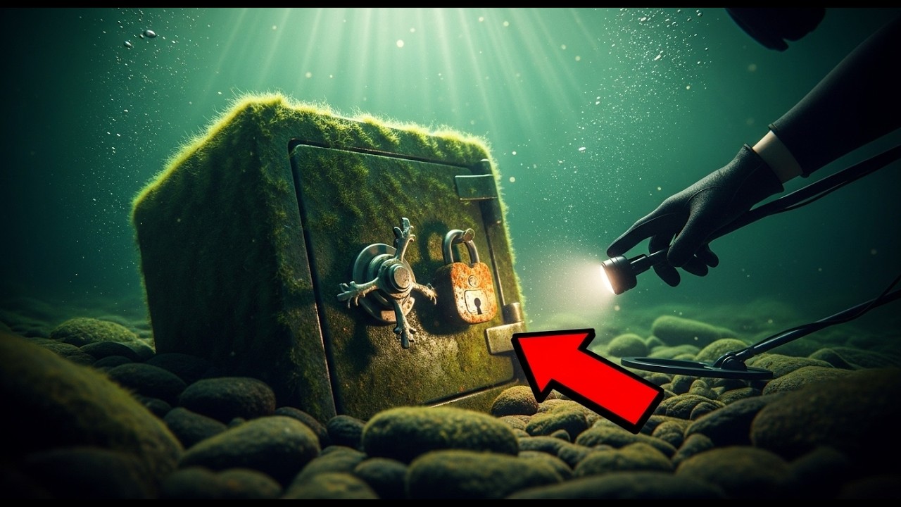 Opening a Sunken Safe I Found Underwater!