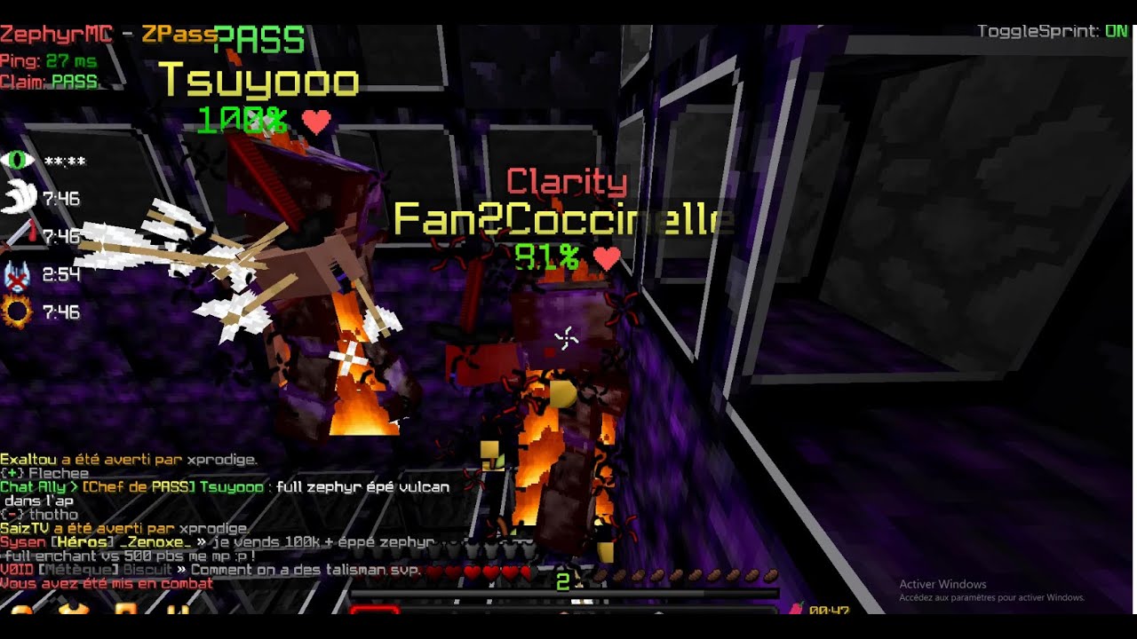 JE TRAP UN P4 ZEPHYR SUR ZEPHYRMC !#TRAPPING MONTAGE + CONCOURS (leave) + AVERFIGHT 27/02 !!! =)