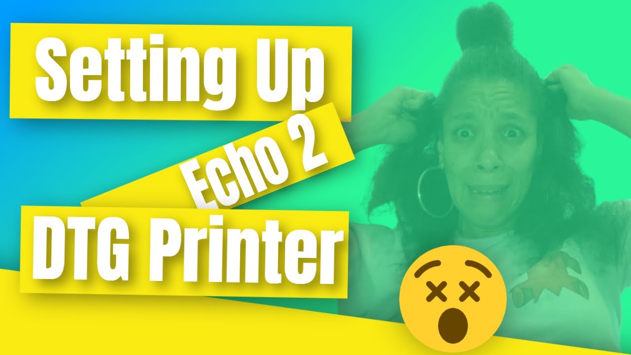 Setting Up the Polyprint Echo 2 DTG Printer For The First Time
