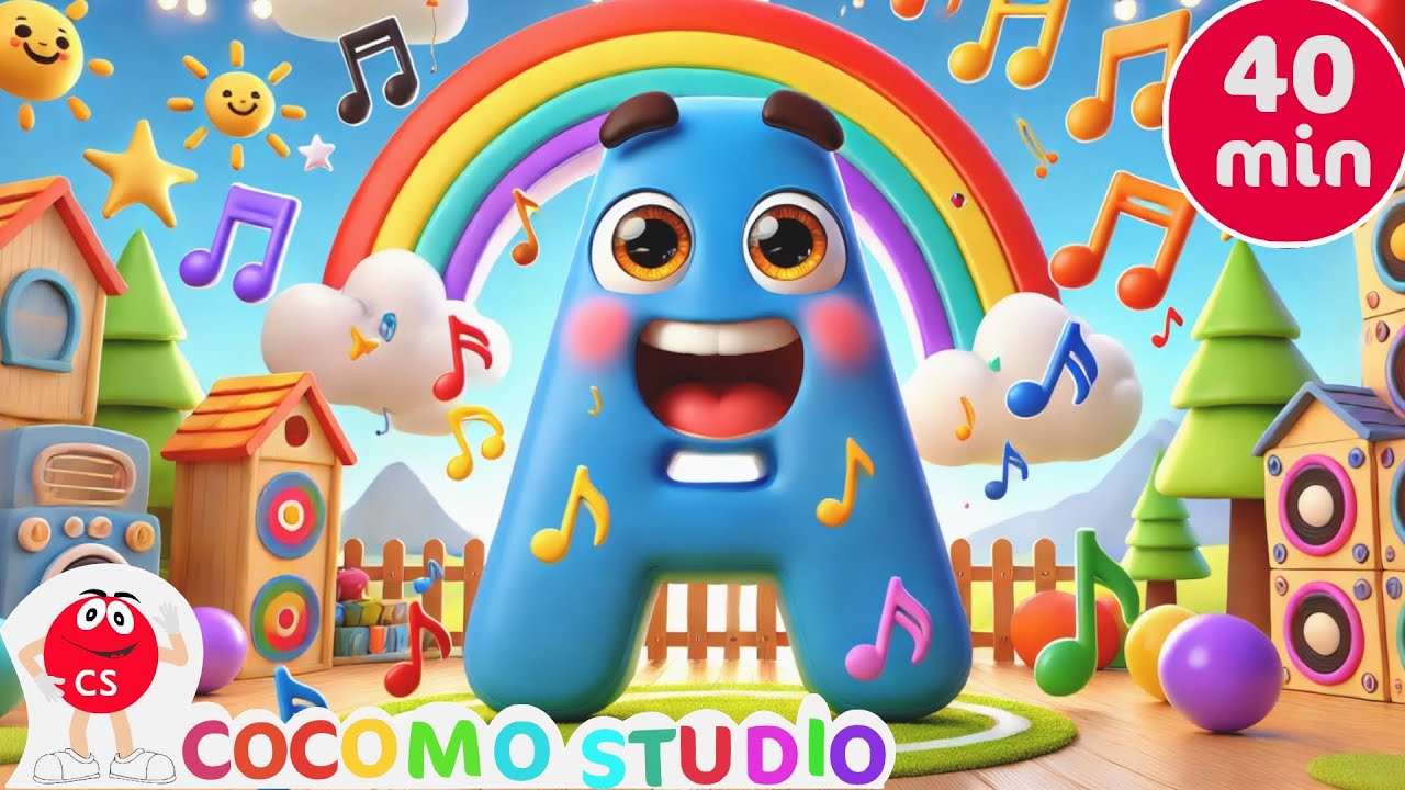 Alphabet A Song | Letter Recognition and Phonics for Children