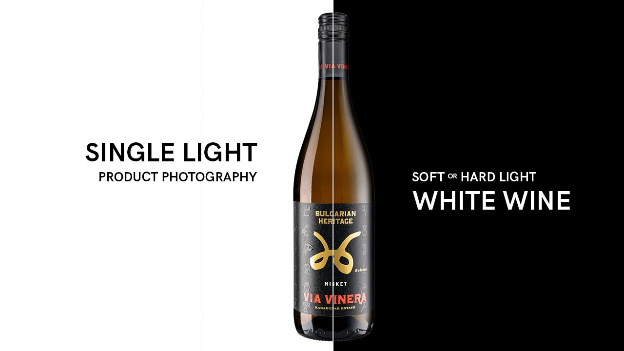 Product Photography Tutorial | Wine - Part 2 - Single Light