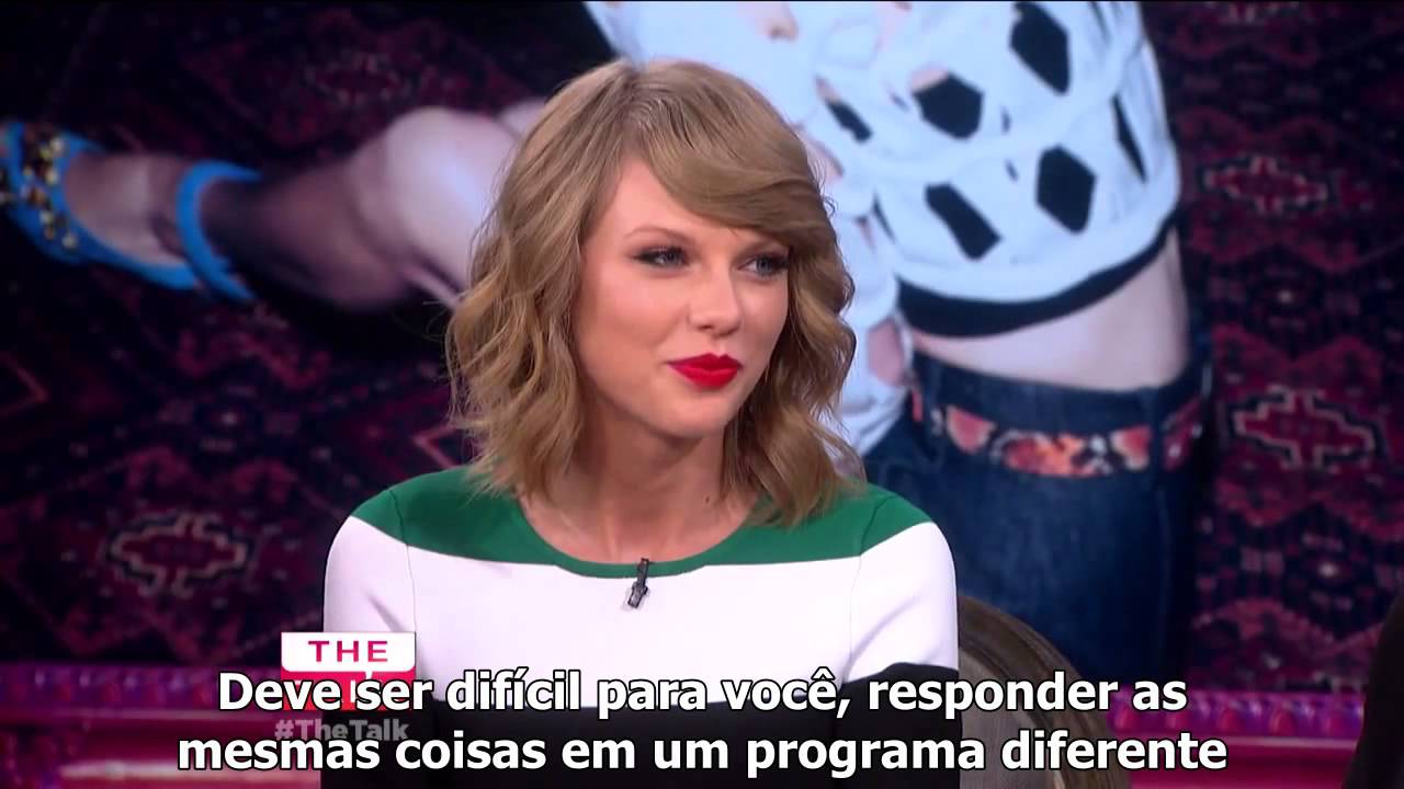 Taylor Swift - Entrevista The Talk (LEGENDADO)