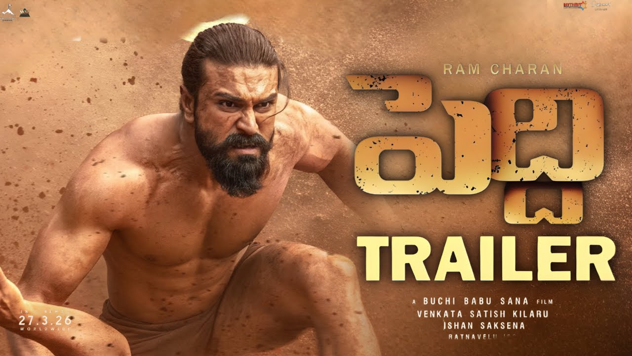 Peddi Release Trailer | Ram Charan | Janhvi Kapoor | Buchi Babu Sana | Ram Charan Peddi Trailer