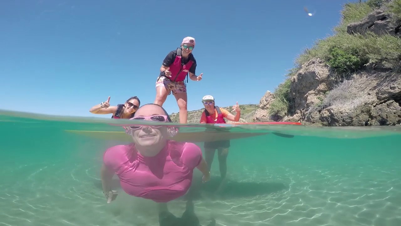 Ruta PaddleSurf por los Acantilados de Maro y Nerja. Educare Aventura