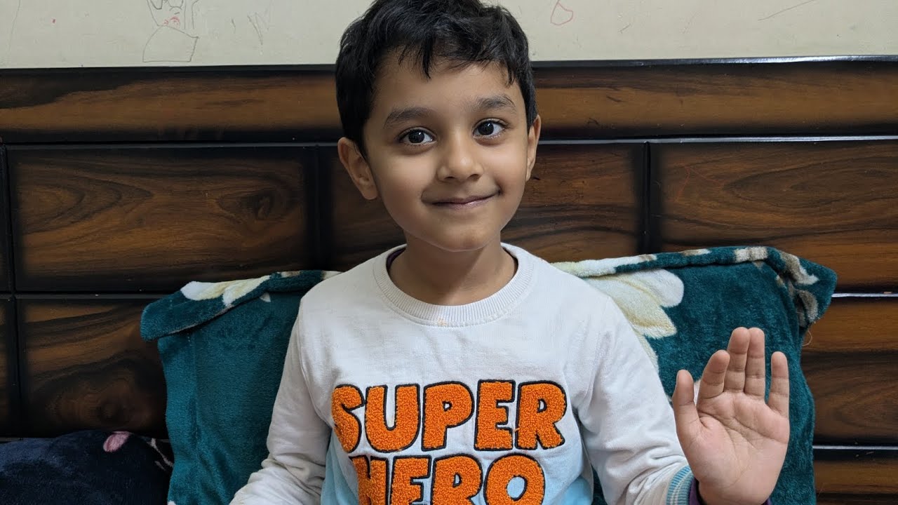 Bajrang baan by my 6 years old son Saatvik || @twinstrail919 