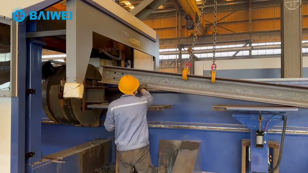 🚀 Side-Mounted Heavy-Duty Laser Tube Cutting Machine