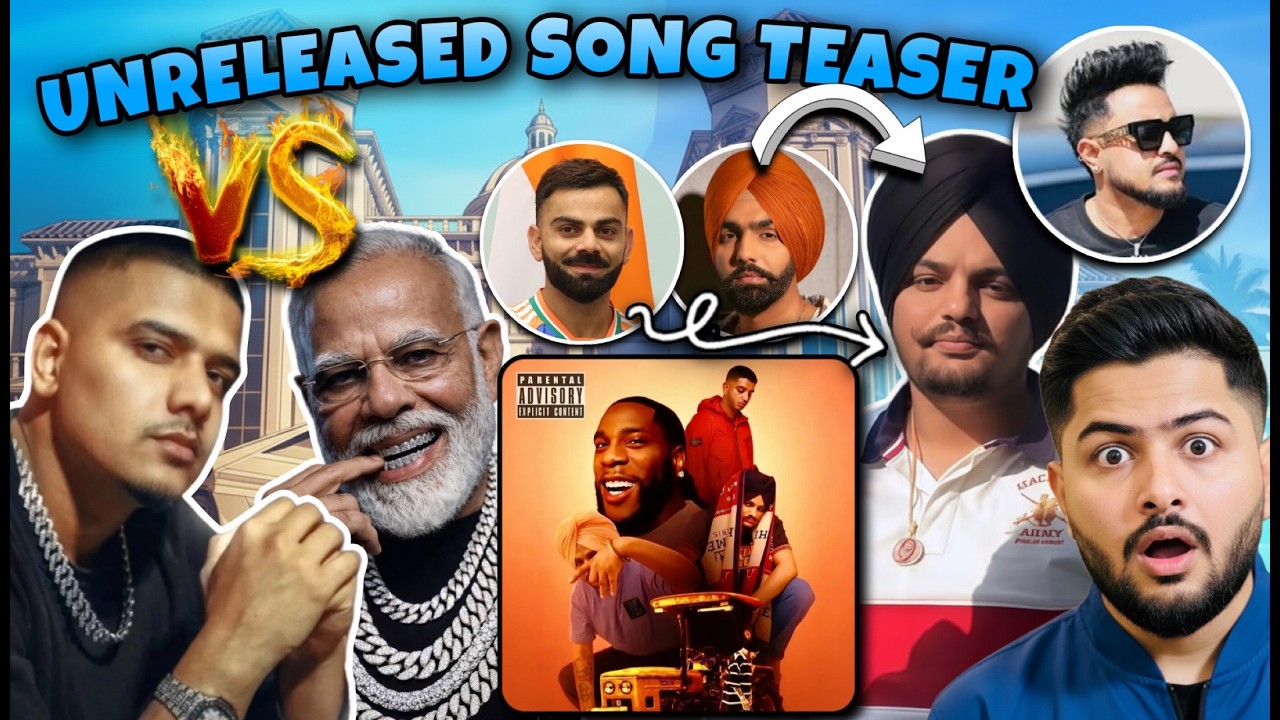 Virat Kohli Sidhu Moose Wala REBIRTH Teaser Confirm Unreleased Song Cheema Y Dhanda Niyoliwala Modi
