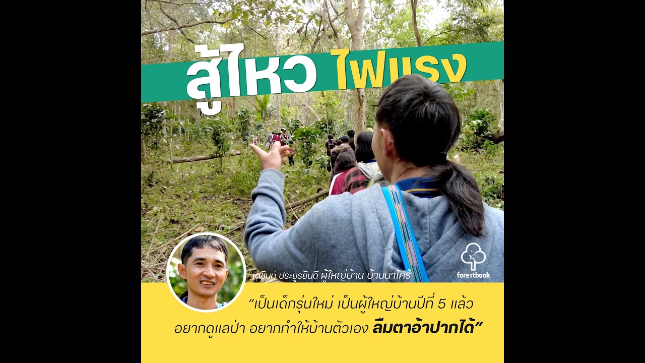 Forestbook EP187 : สู้ไหวไฟแรง  ผู้นำรุ่นใหม่หัวใจป่าชุมชน