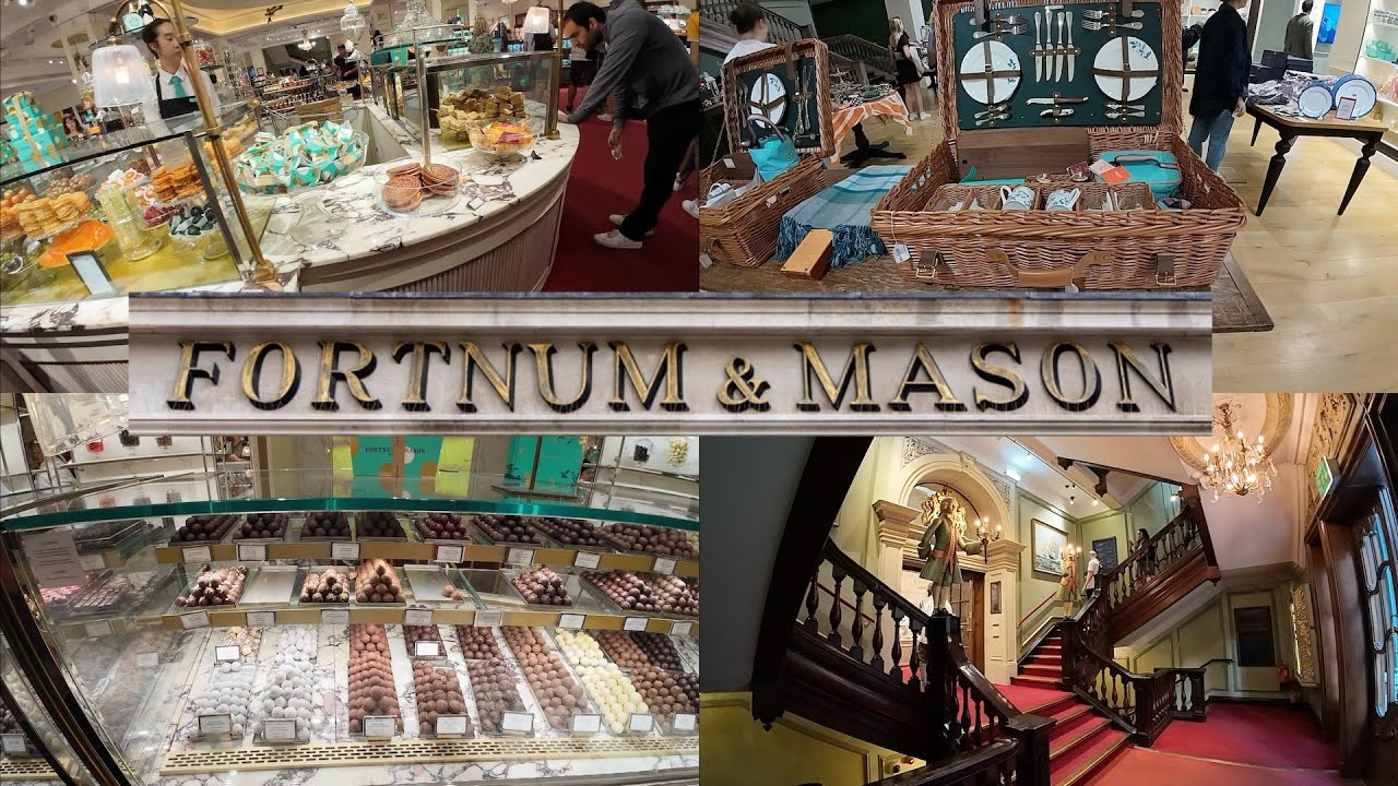 Rude American at Fortnum & Mason, London UK's Poshest Food Shop