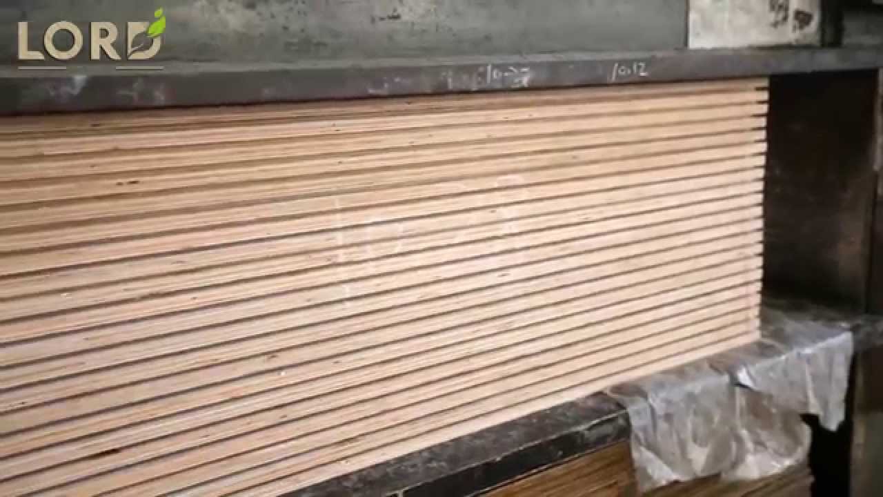 cold pressing of oak wide plank boards