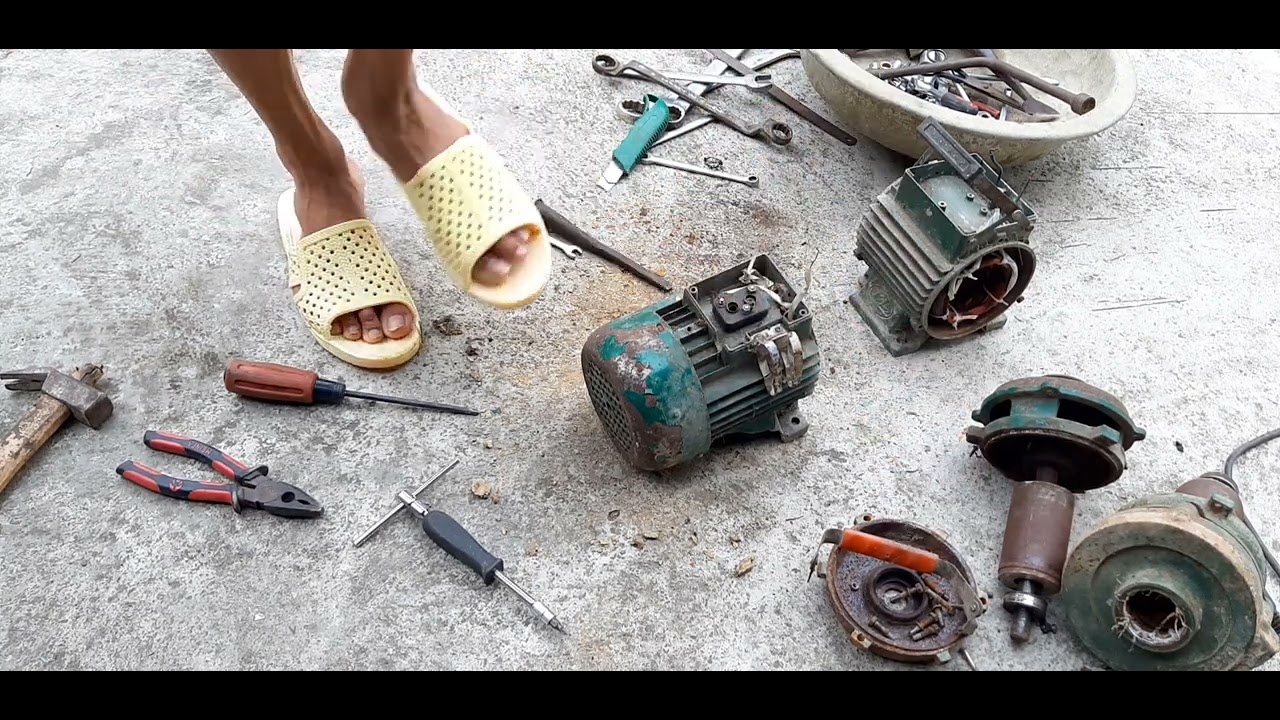 Dismantling 20kg of Scrap Motor