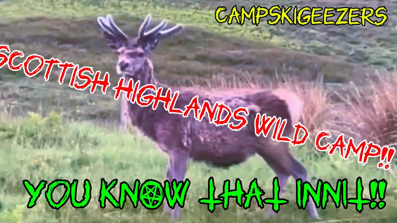 Кемпинг Scottish Highlands Wild Camp INNIT!!