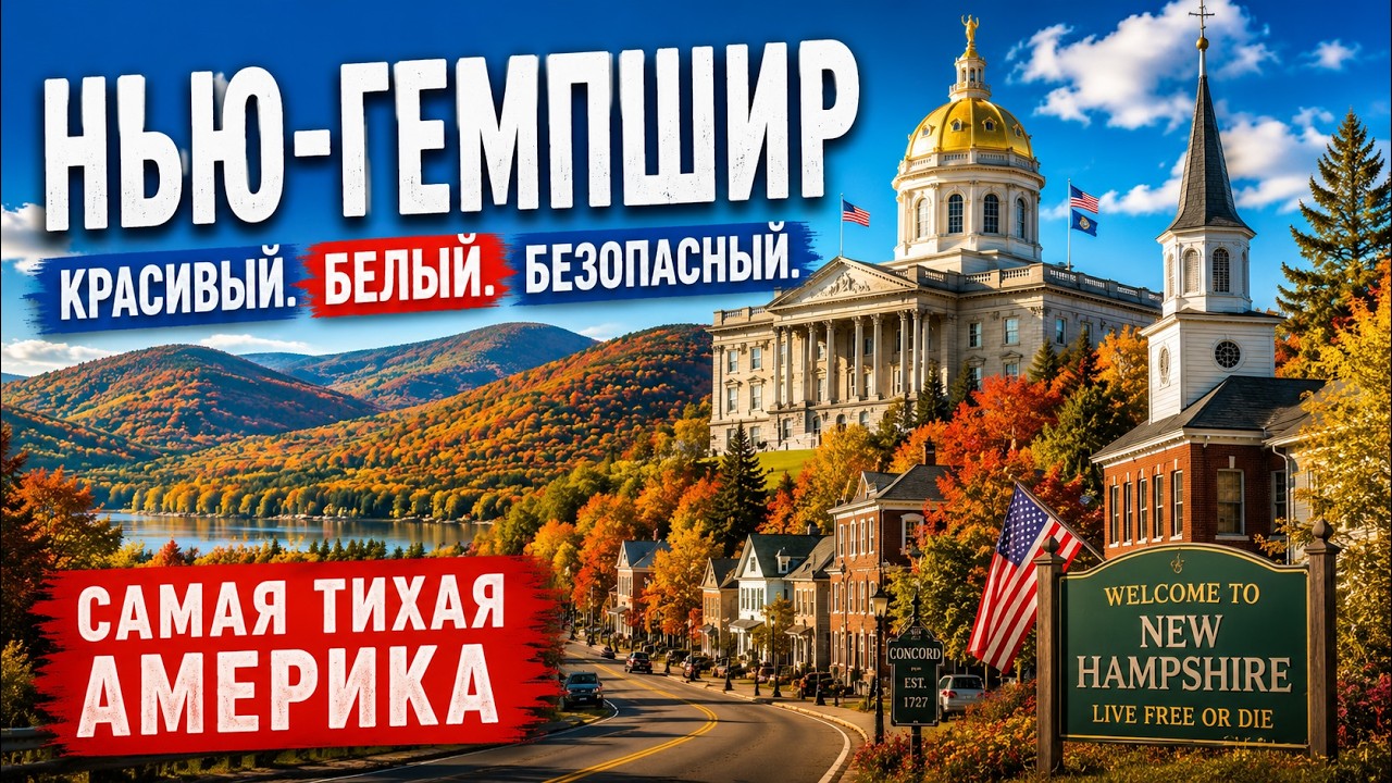 #7: НЬЮ-ГЕМПШИР. Красивый. Белый. Безопасный.