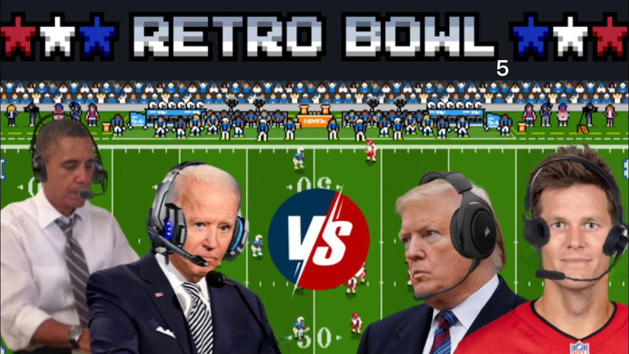 Президенты США играют в Retro Bowl 5 (при участии Тома Брэди)