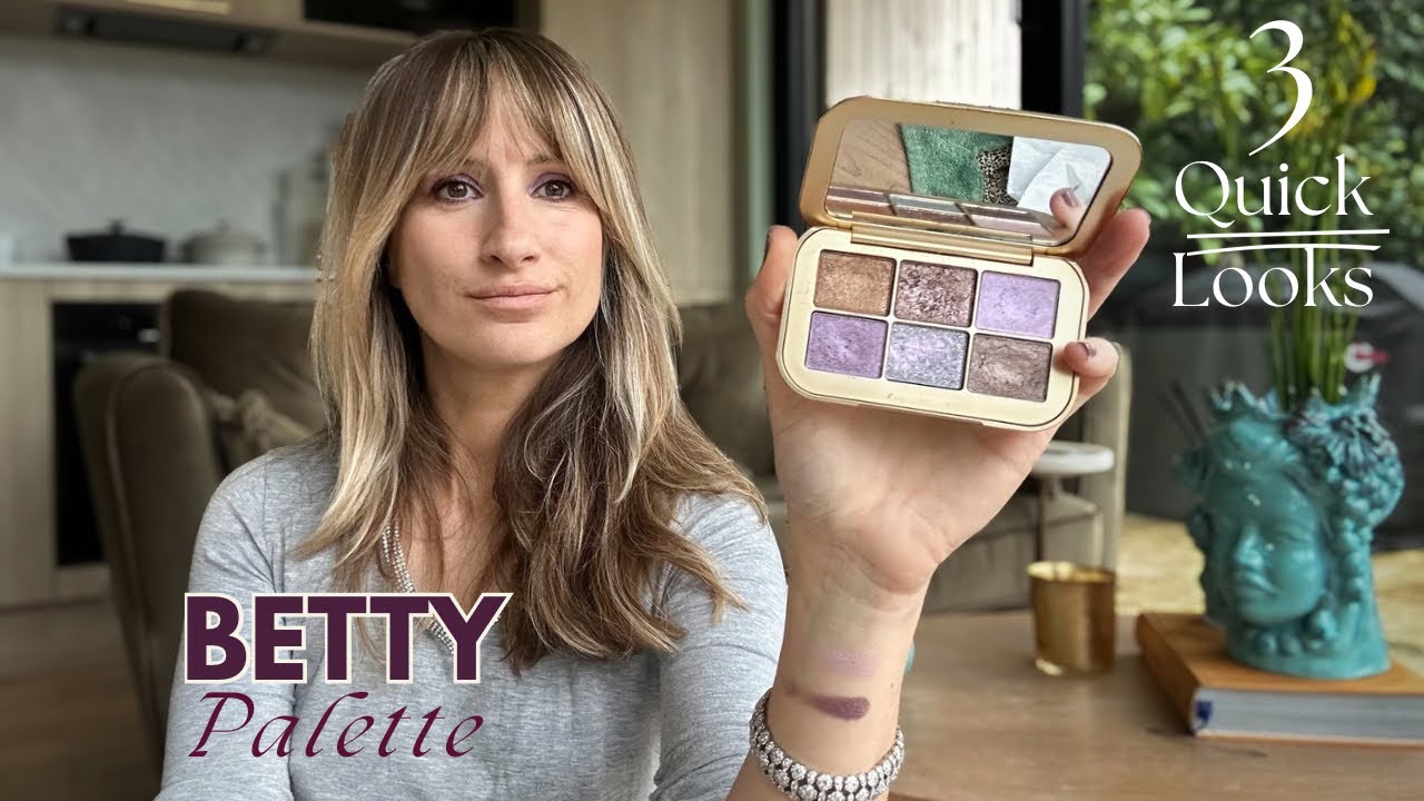 3 Quick Lisa Eldridge Betty Palette Looks | Easy, Wearable Makeup Using All 6 Shades