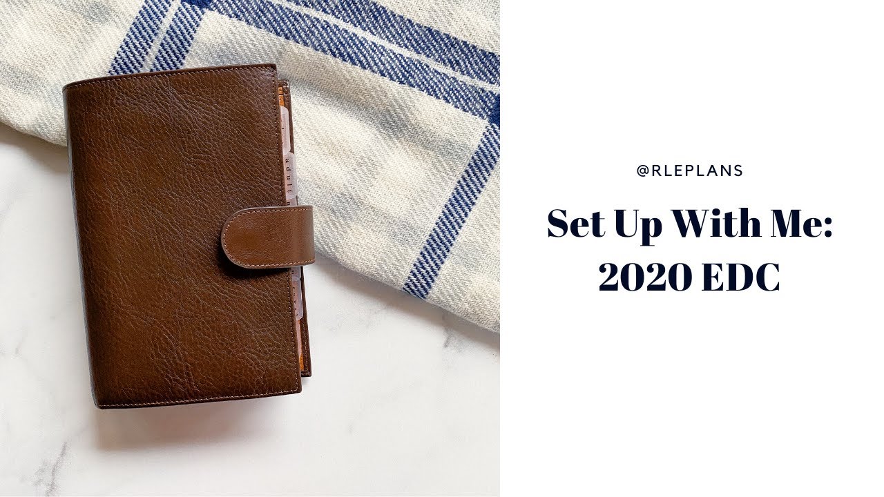 Set Up With Me: 2020 EDC Planner