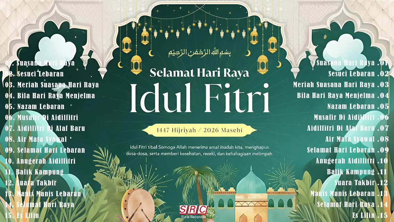 Humpunan Lagu Raya 2026 | Koleksi Lagu Raya Evergreen Terbaik | Selamat Hari Raya Aidilfitri