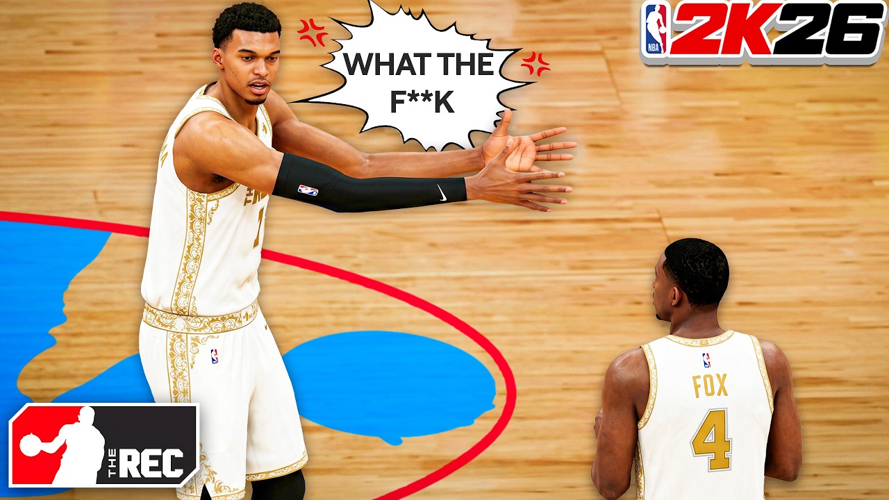 ИГРА С РАНДОМАМИ В REC НА NBA 2K26 ЭТО ПРОСТО ЛИХОРАДОЧНЫЙ СОН...