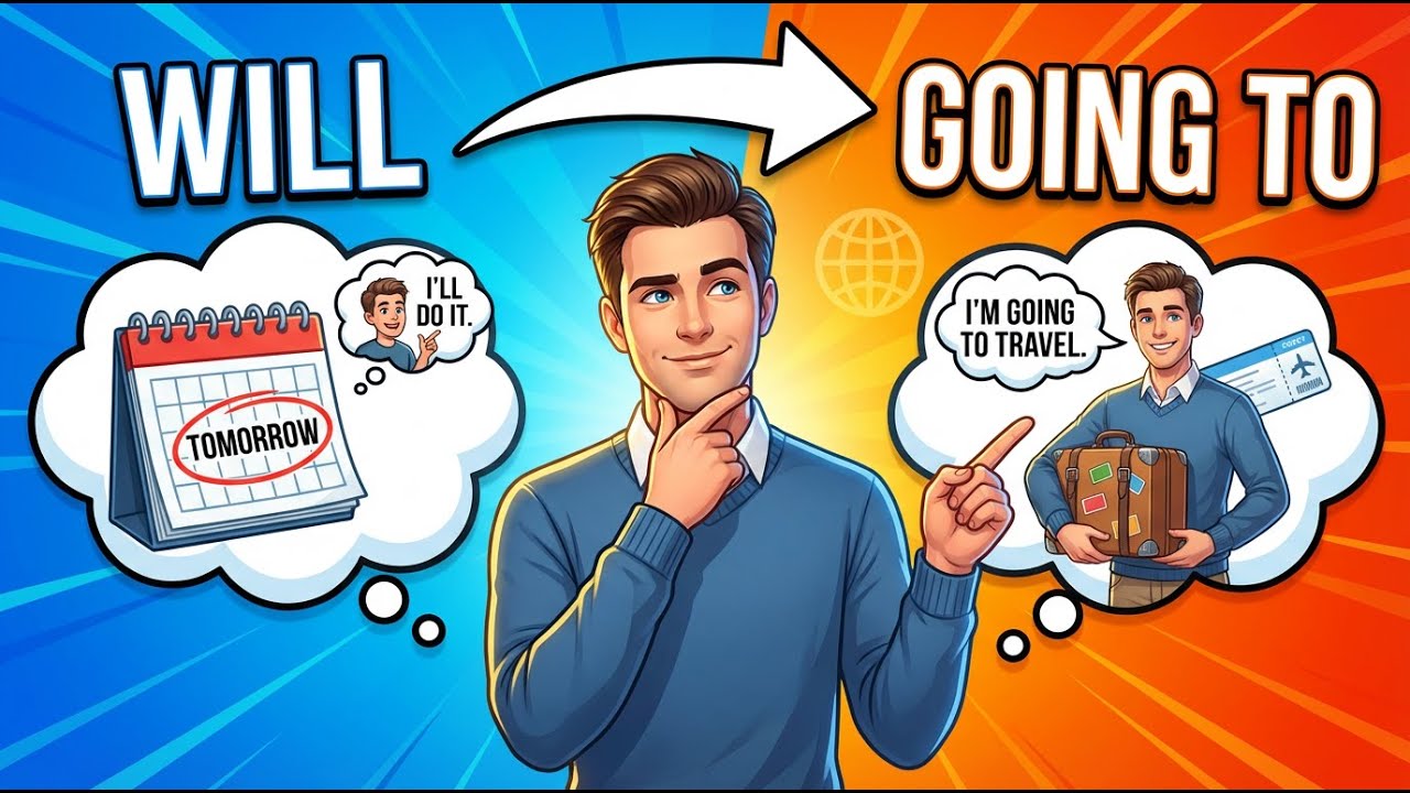How to Use “Will” vs “Going To” In English | Real Life
