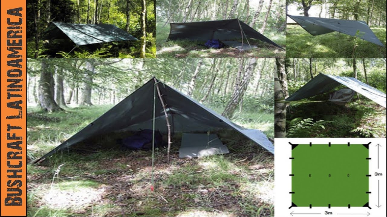 Lona o Tarp 3x3 Multi Usos en La Selva