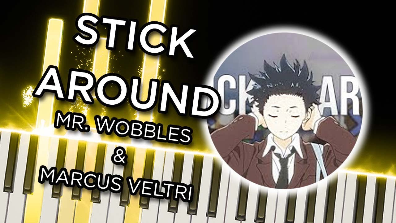 Stick Around (MR. Wobbles & Marcus Veltri) - Piano Tutorial