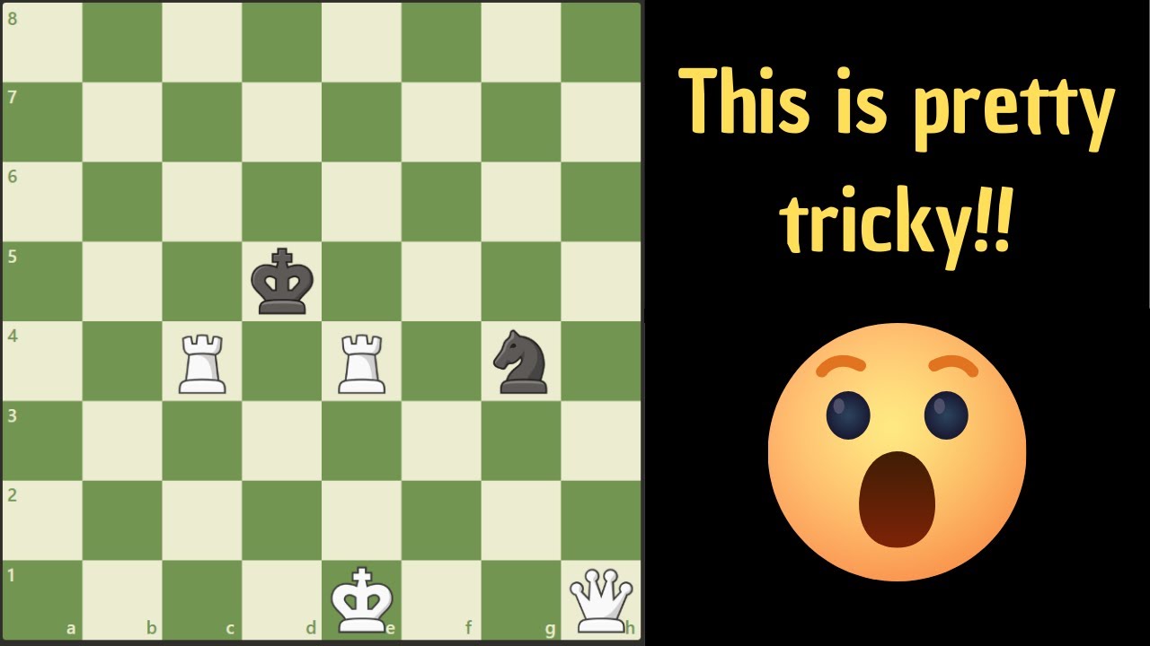 Checkmate in 2 moves for white!