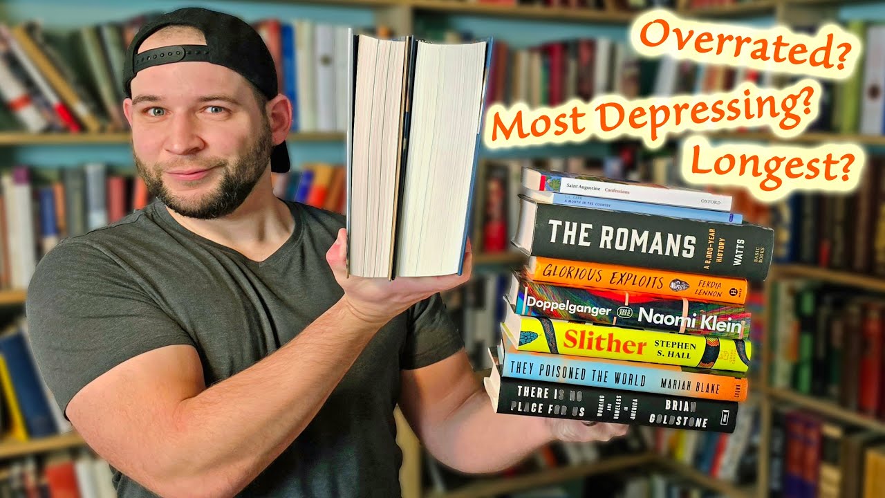 End of the Year Book Tag - 2025 Favorites, Disappointments, New Authors, Surprises, and More