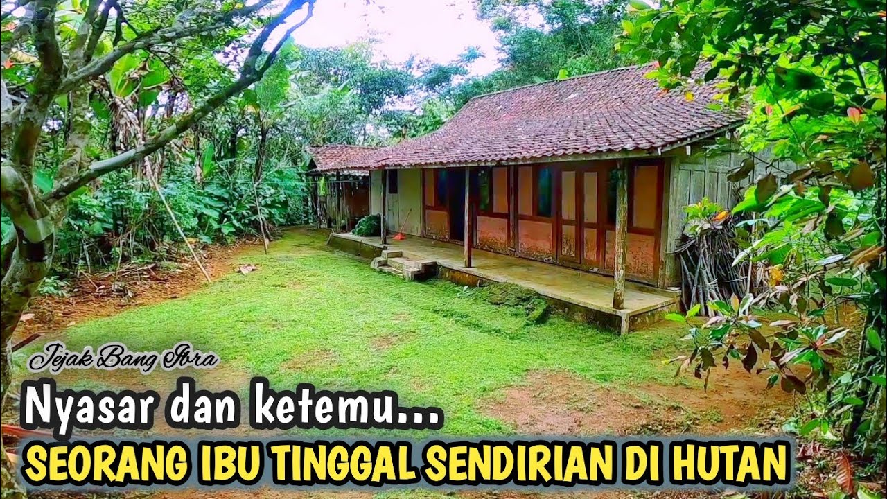 LUAR BIASA, IBU INI SUDAH 70 TAHUN TINGGAL SENDIRIAN DI TENGAH HUTAN YANG JAUH DARI PEMUKIMAN