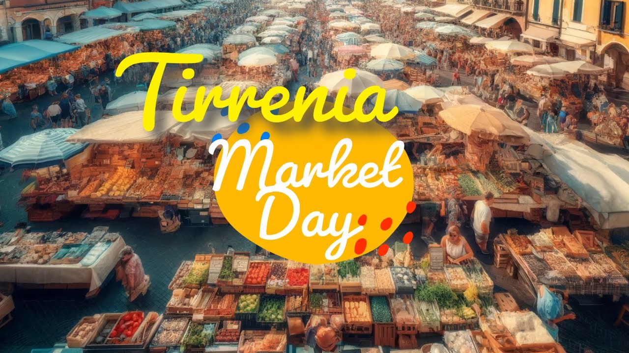 Tirrenia Market Day in October 2023