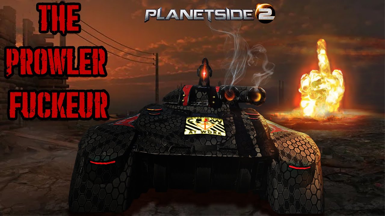 PLANETSIDE 2 : third person fight, PROWLER