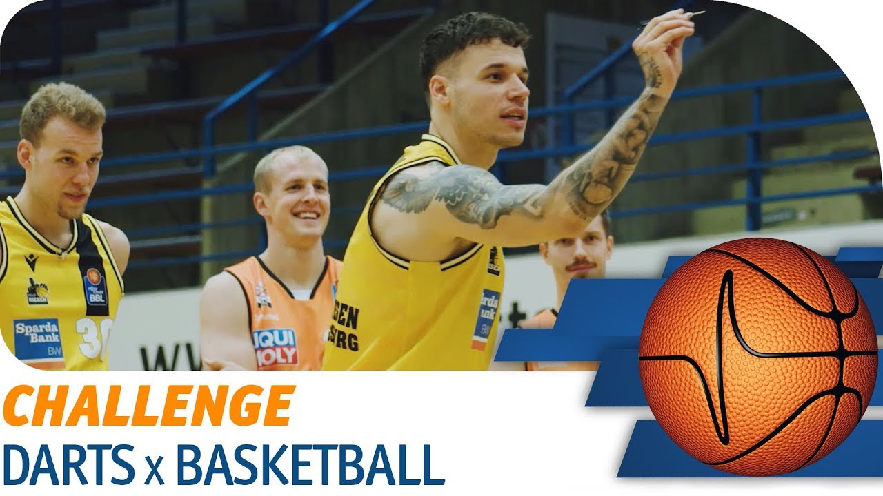 Darts x Basketball CHALLENGE feat. C-BAS | Konga & Brase vs. Obst & Hinrichs