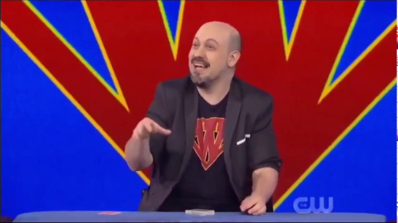Woody Aragon in Penn and Teller FOOL US. The CHAMELEON PIECES trick: Season 6 finale