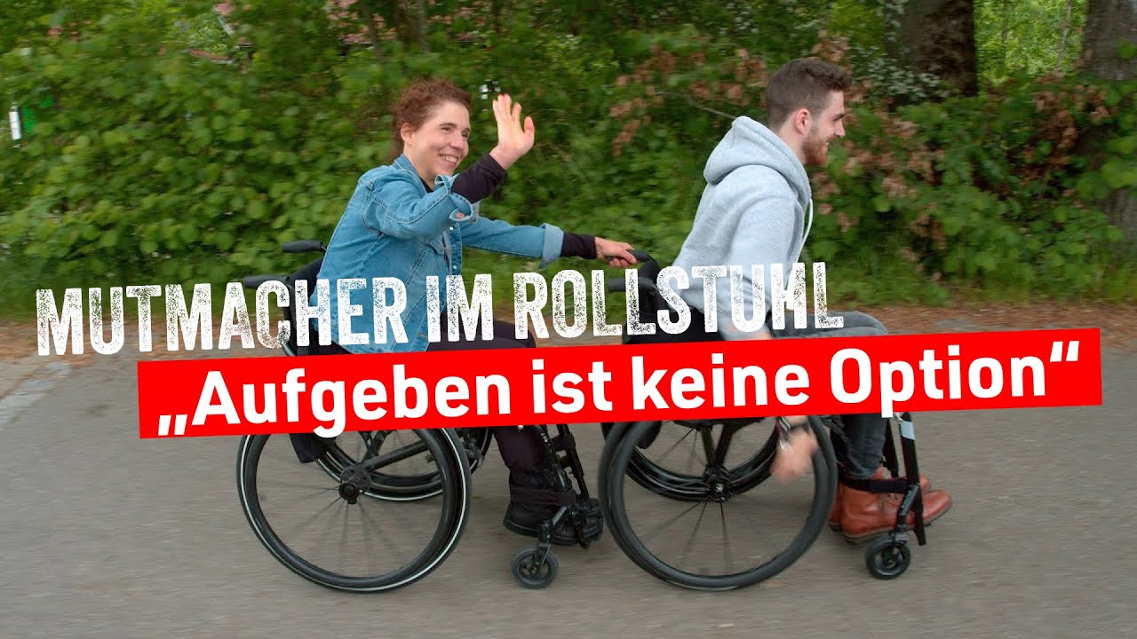 Mutmacher im Rollstuhl „Aufgeben ist keine Option“