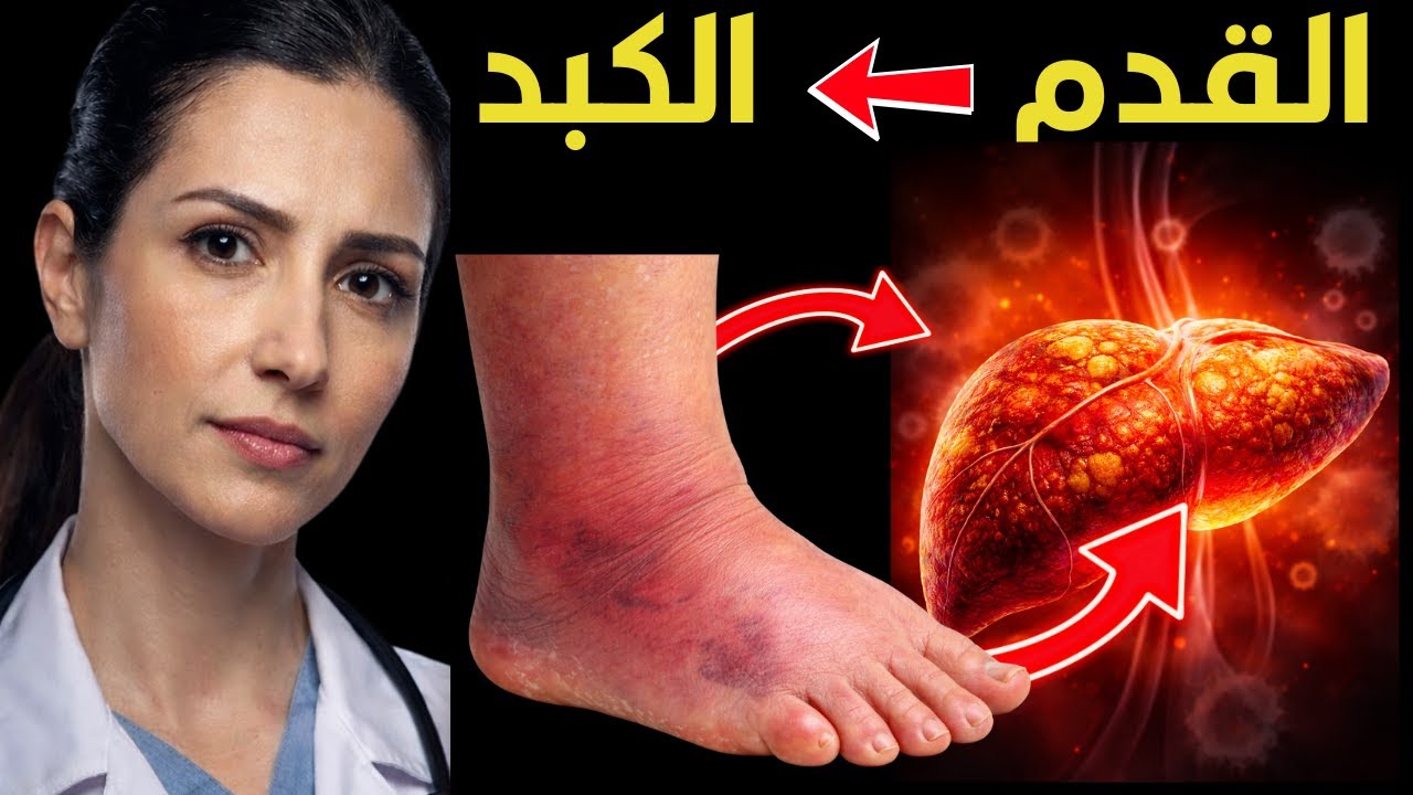 ⚠️ تحذير: قدماك تُحذّرك من مشاكل في الكبد