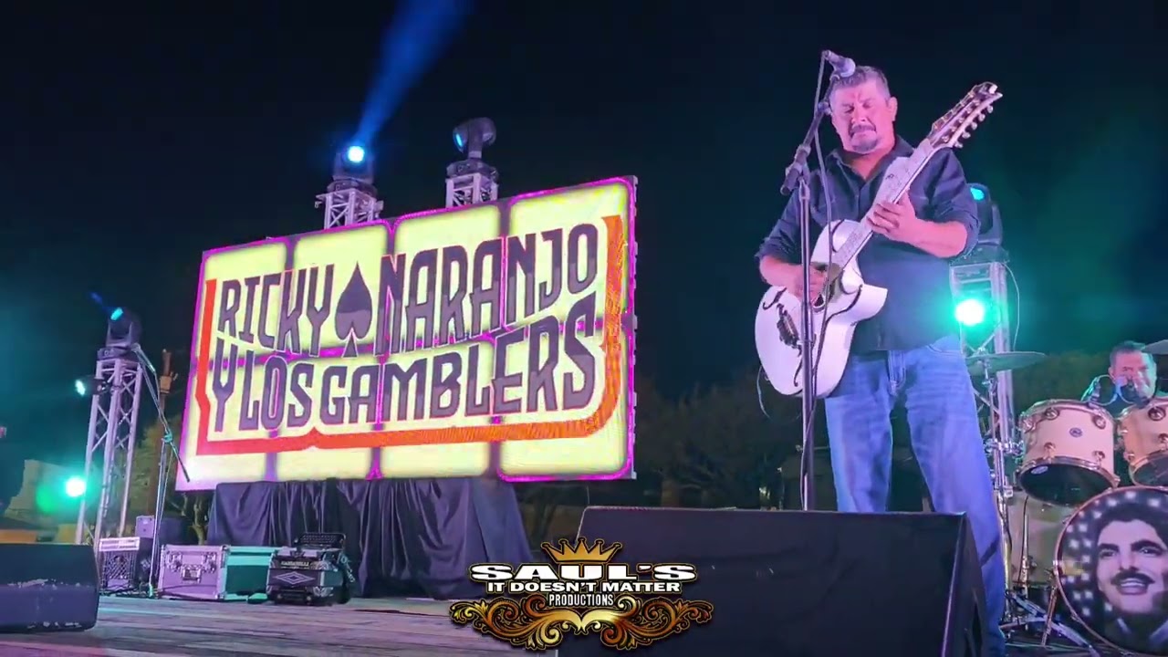 Ricky Naranjo y Los Gamblers live in Laredo, TX 2024.