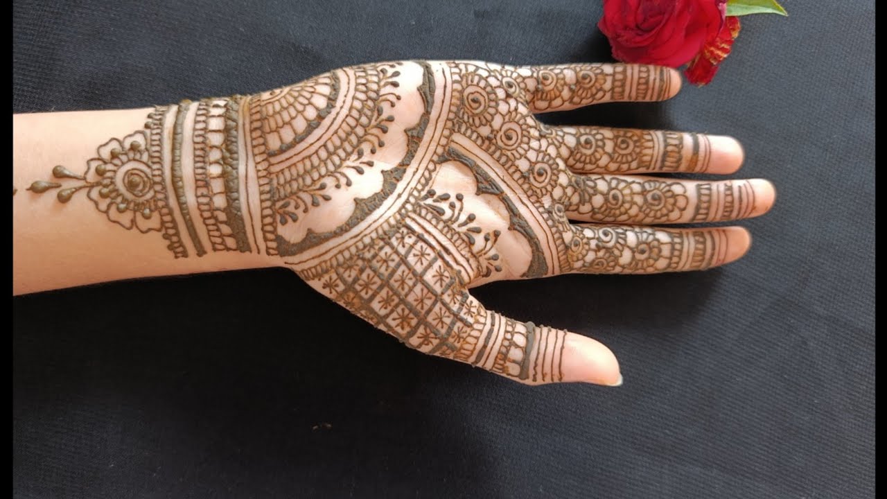 Full hand henna design || Mehendi design || Gorgeous henna design