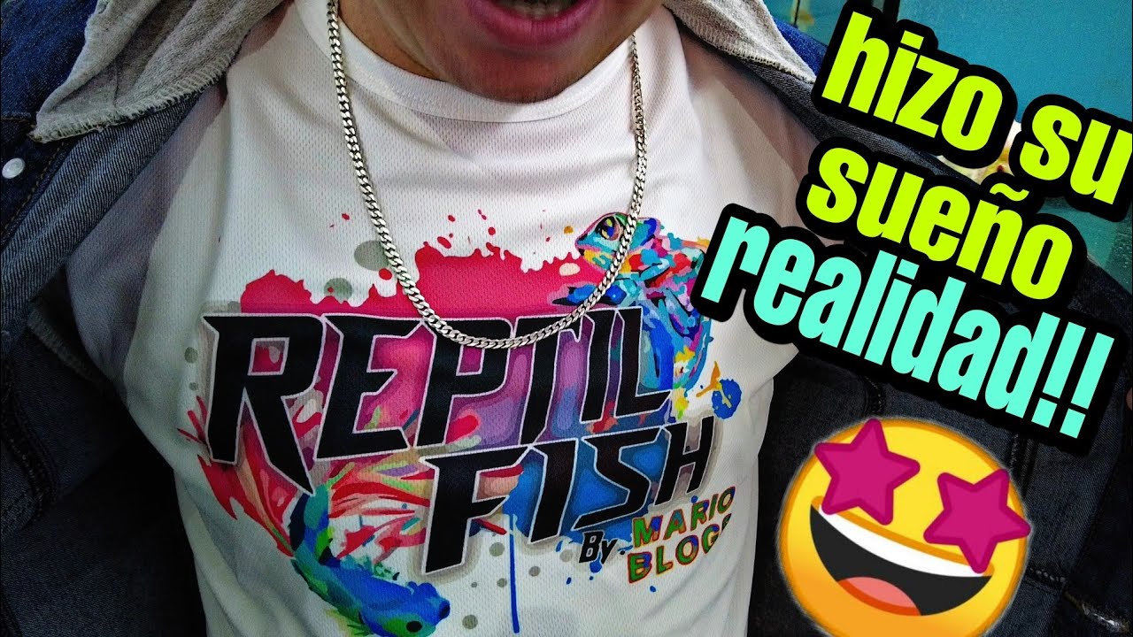 El Acuatuber que hizo de su hobby su forma de vida!! REPTIL FISH por  @marioblogs8444 !!!