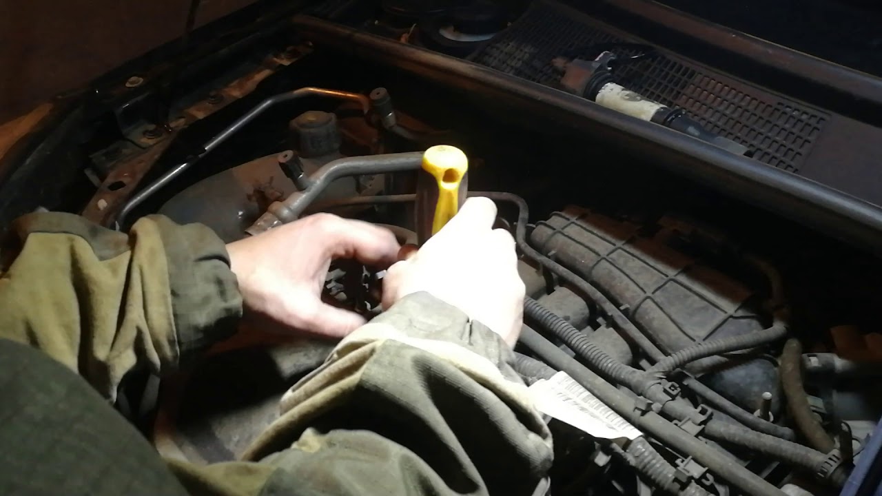 Замена свечей Denso