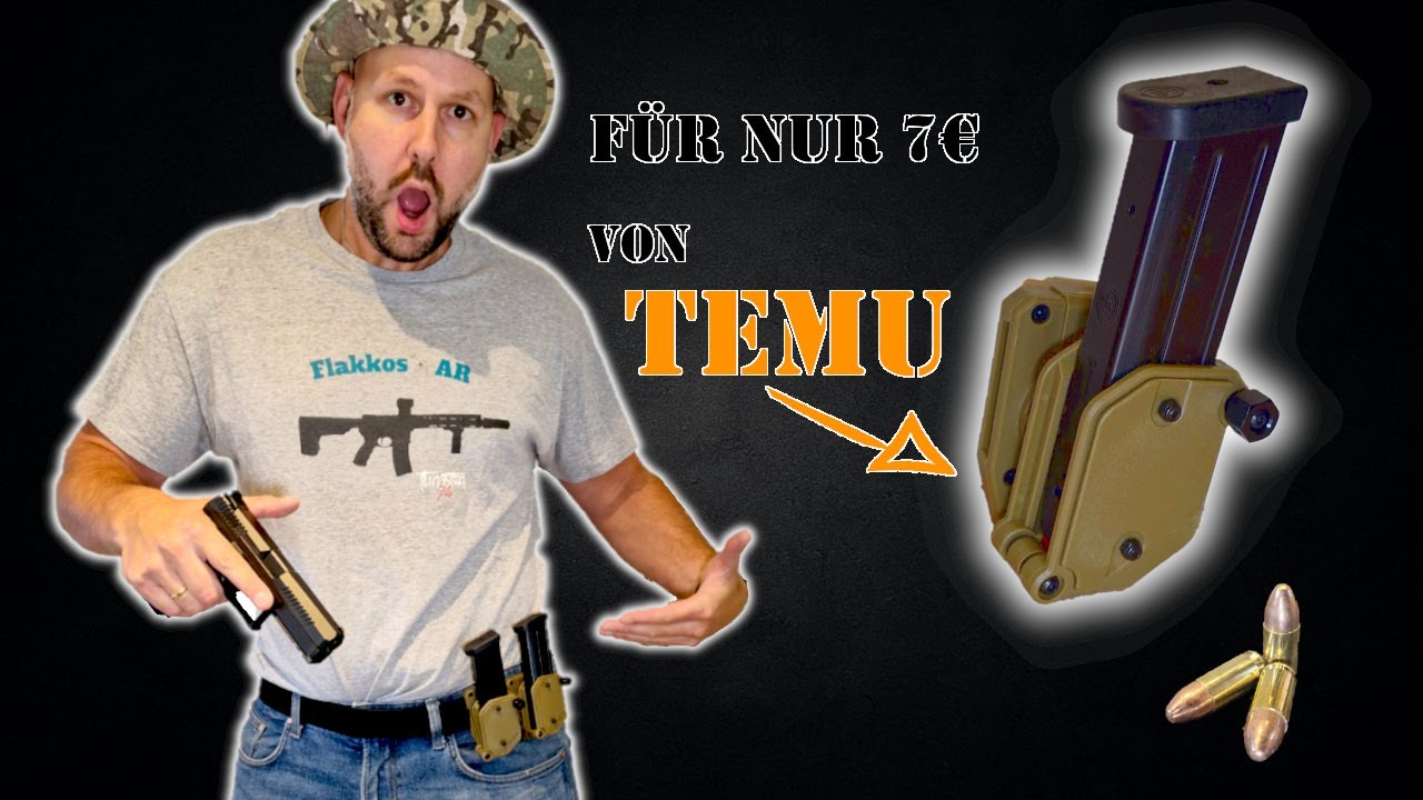 Magazinhalter für 6€ von Temu - Der Test
