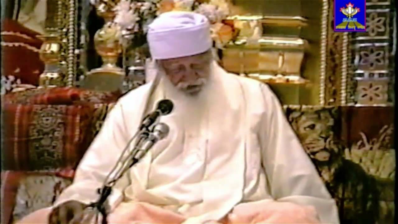 Sant Baba Mihan Singh Ji bachen  May 1988  (restored)