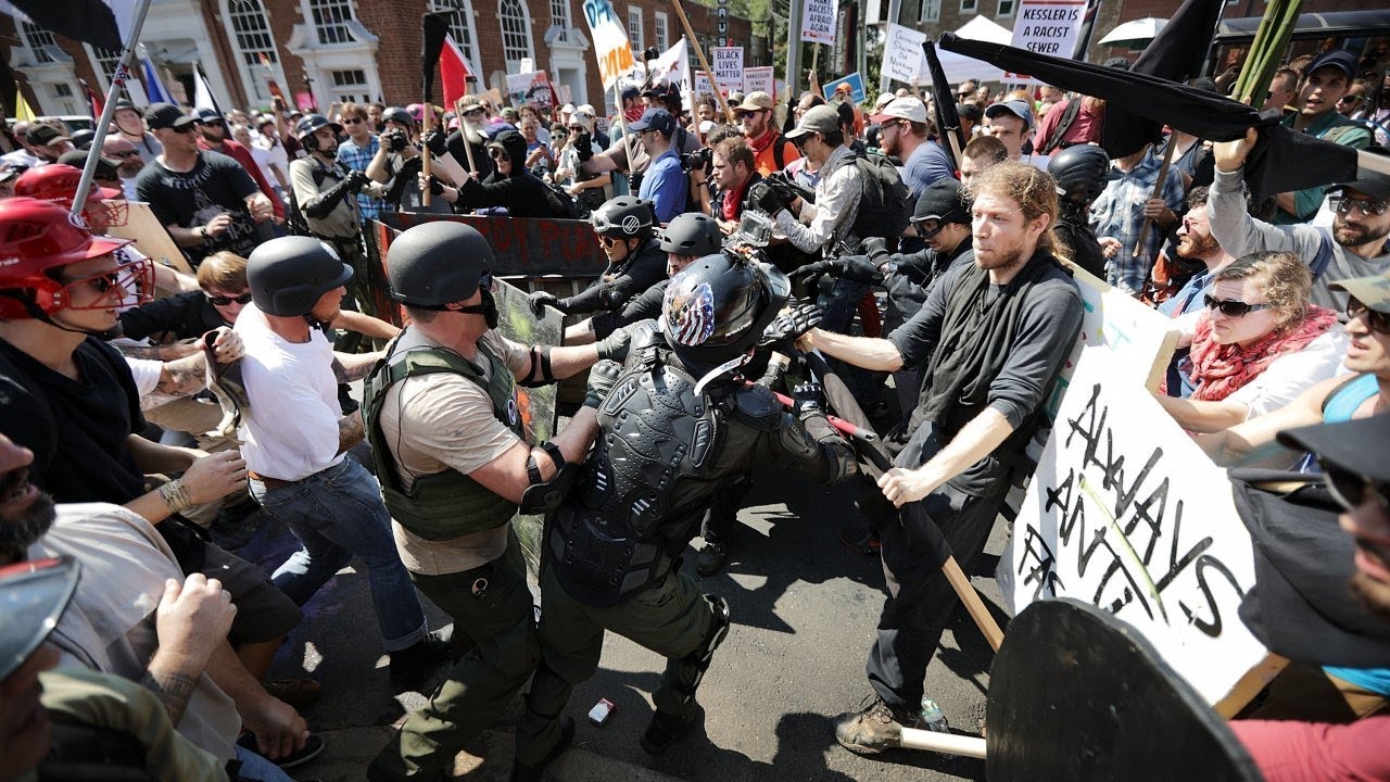 4 charged with 'Unite the Right' rally violence