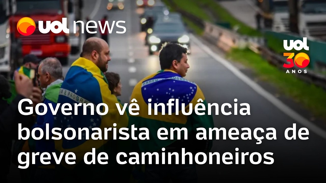 Governo Lula vê influência do bolsonarismo em ameaça de greve de caminhoneiros; participantes negam