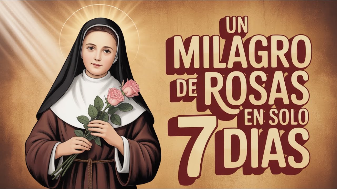 🌹7º Día: La Novena de Rosas de Santa Teresita Un Milagro en 7 Días🌹