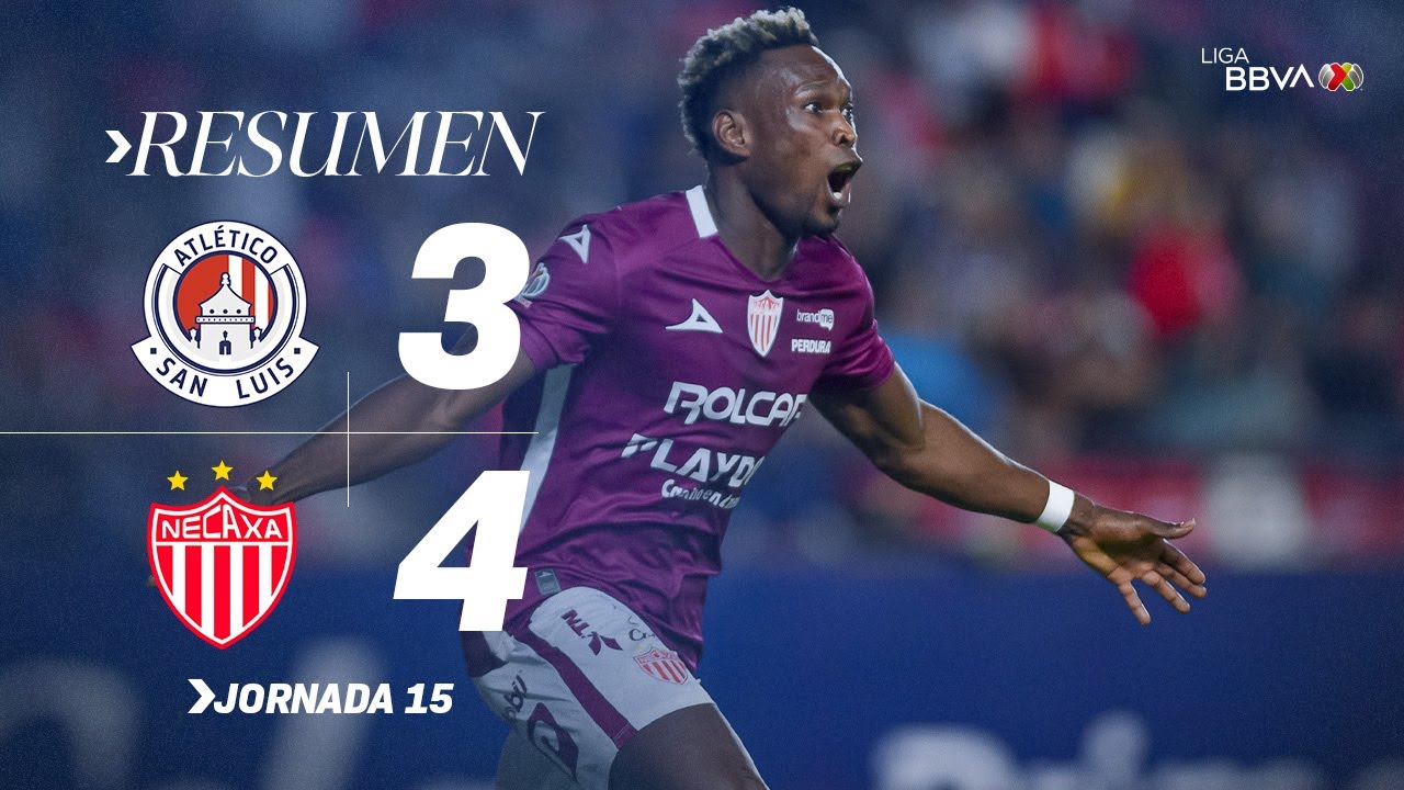 ATLÉTICO DE SAN LUIS 3-4 NECAXA | Remontada DE LOCURA de los Rayos