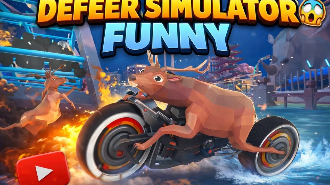 It defeer simulator funny and crazy game 
